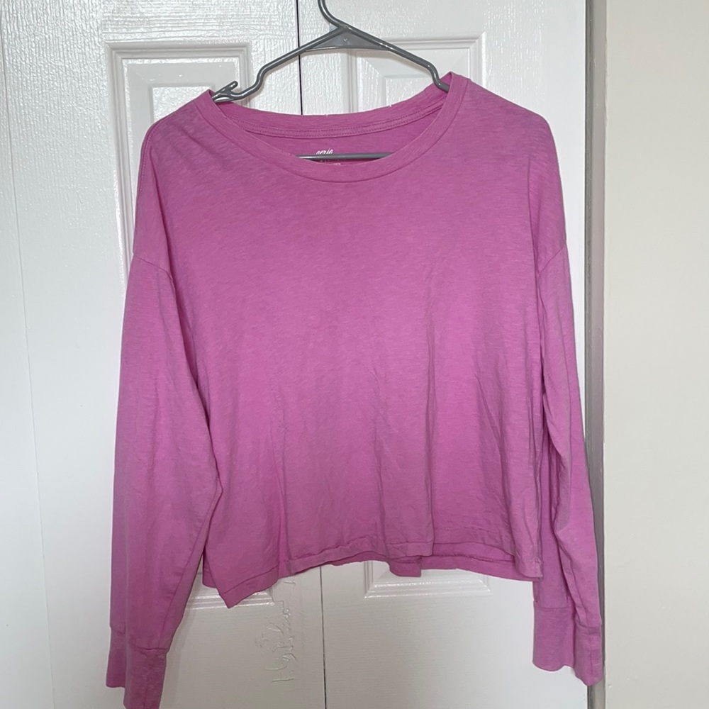 Aerie Oversized Long Sleeve Tee